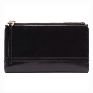 Hobo Haye Wallet Black Leather NWT